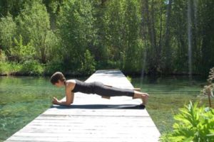 Seamless transitions and inversions in a yoga practice require movement from a strong and stable center. This 15-minute yoga sequence improves core strength by focusing on the transversus abdominis (TVA), which is the deepest layer that stabilizes the entire trunk of the body.