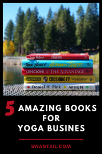 There are a few common threads that run through successful businesses. These include clarity of purpose, honest communication with colleagues and clients, and the ability to think outside of the box. Here are five amazing books for yoga business that will cultivate and expand these attributes.
