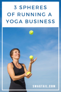 Running a yoga business successfully involves energy management in the three spheres of your life. When you understand how your energy is utilized in these main areas, you can add prana to your life energy bank account through each choice, action, and relationship.