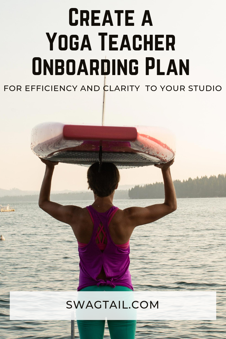 CREATE A YOGA TEACHER ONBOARDING PLAN - Swagtail