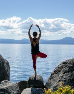 Kym Coco Swagtail Yoga Lake Tahoe