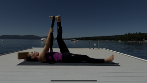 Swagtail Kym Coco post-golf yin yoga class