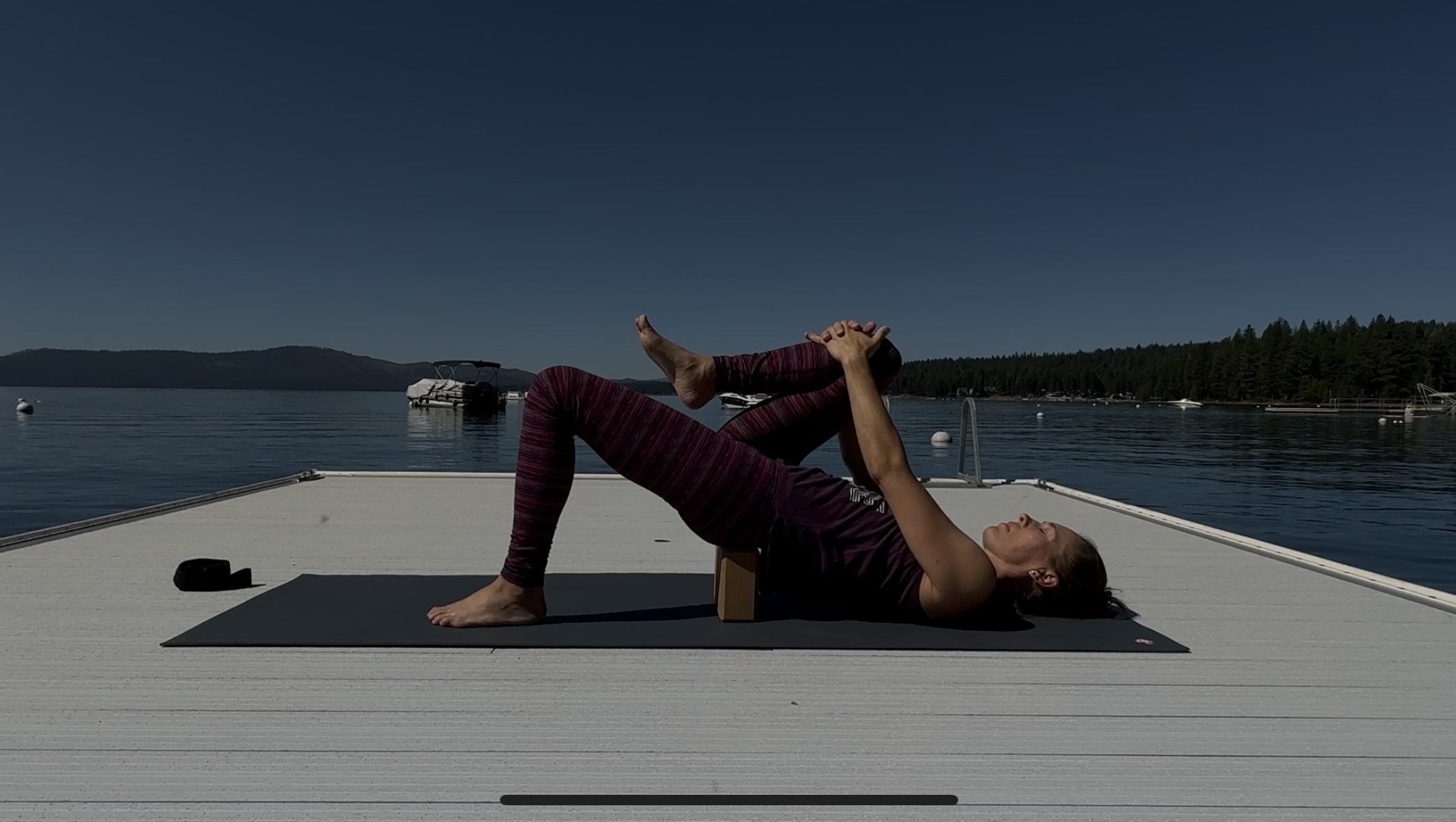 Swagtail Kym Coco yin yoga for golfers