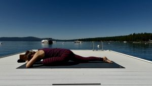Swagtail Kym Coco post-golf yin yoga class