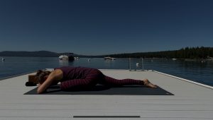 Swagtail Kym Coco post-golf yin yoga class