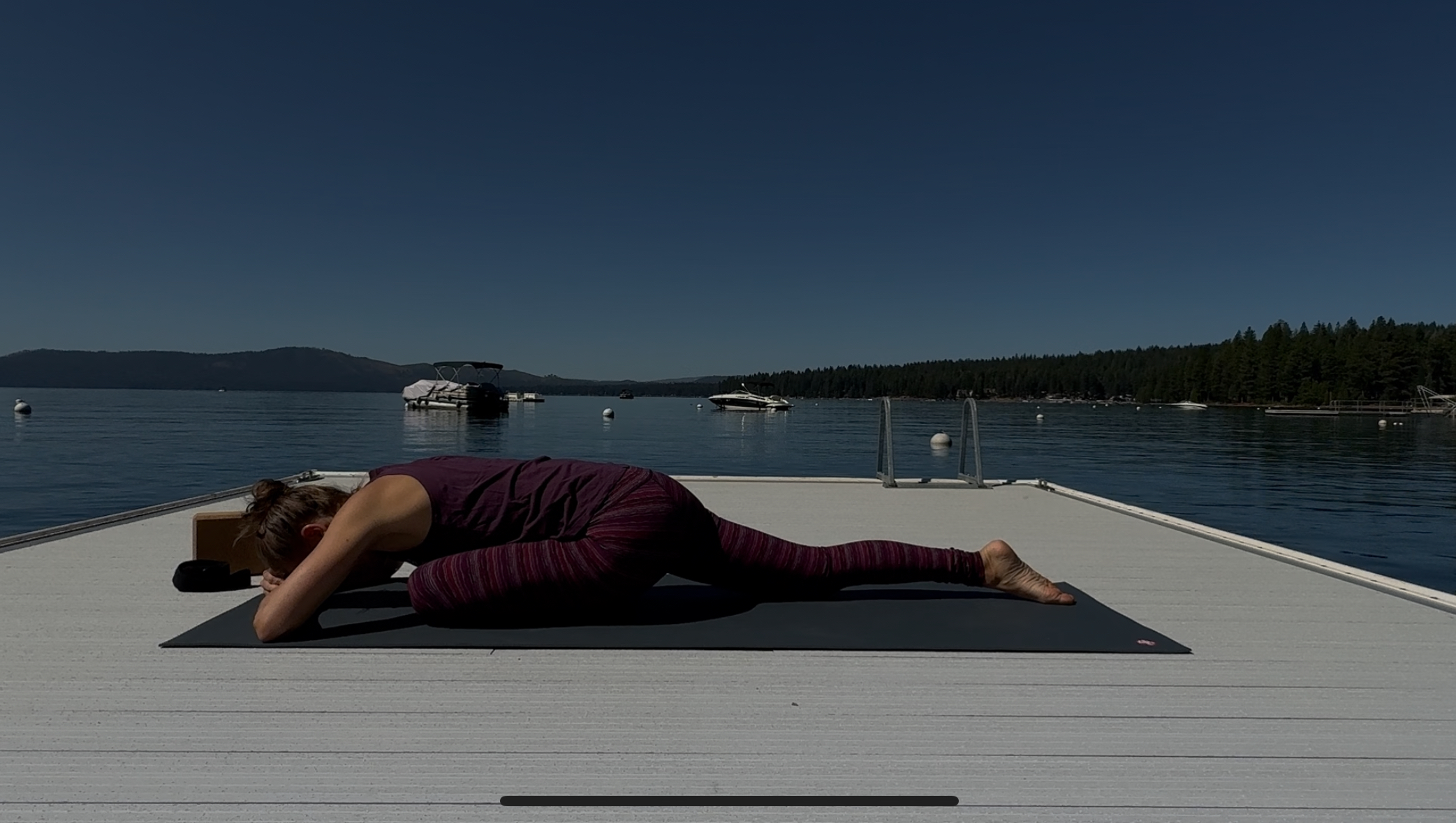 Swagtail Kym Coco yin yoga for golfers