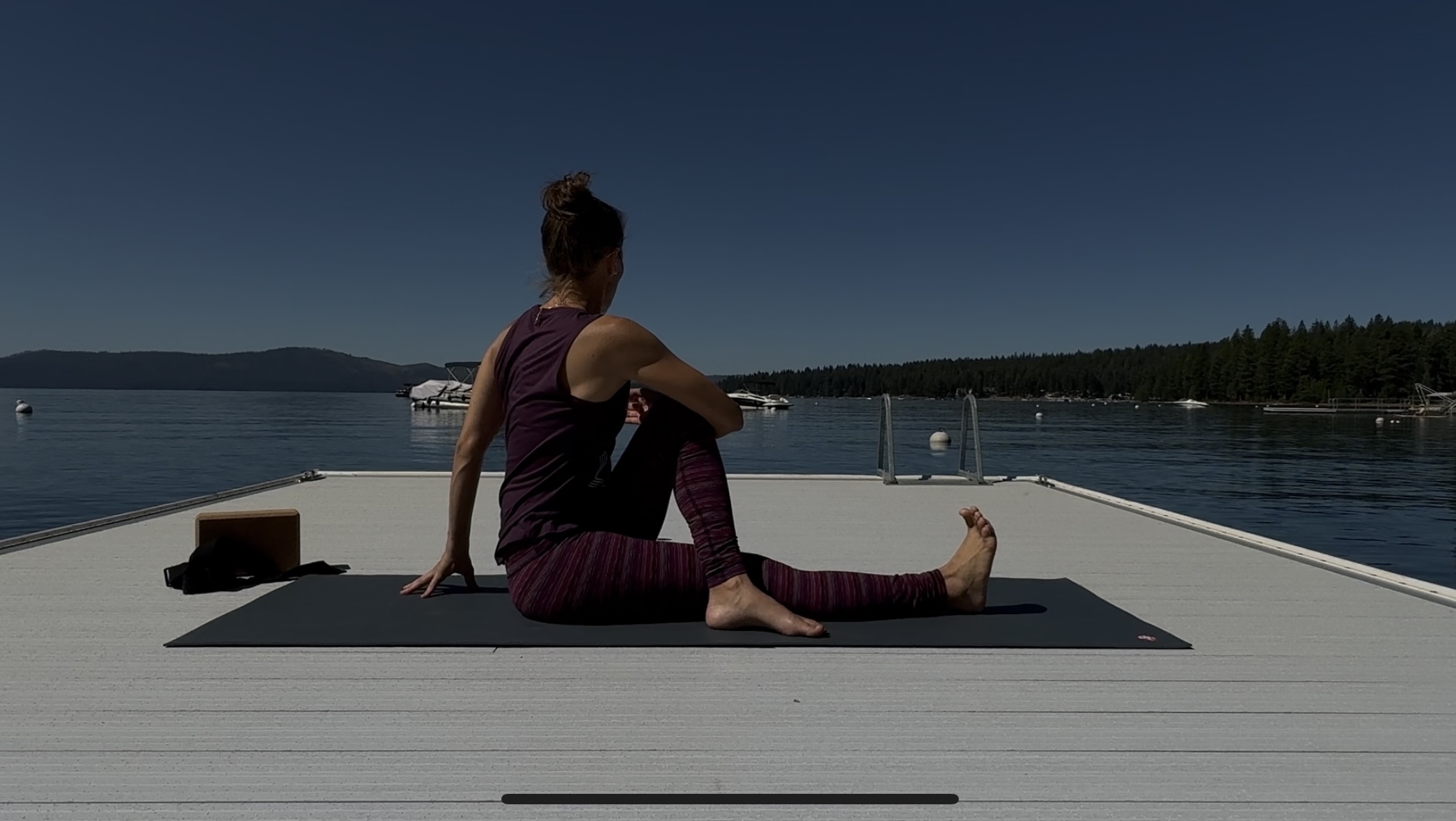 Swagtail Kym Coco yin yoga for golfers