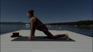 Swagtail Kym Coco post-golf yin yoga class