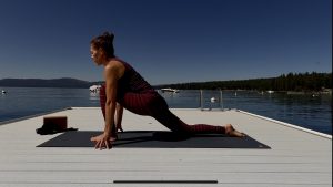 Swagtail Kym Coco post-golf yin yoga class