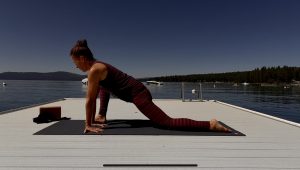 Swagtail Kym Coco post-golf yin yoga class