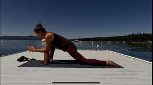 Swagtail Kym Coco post-golf yin yoga class