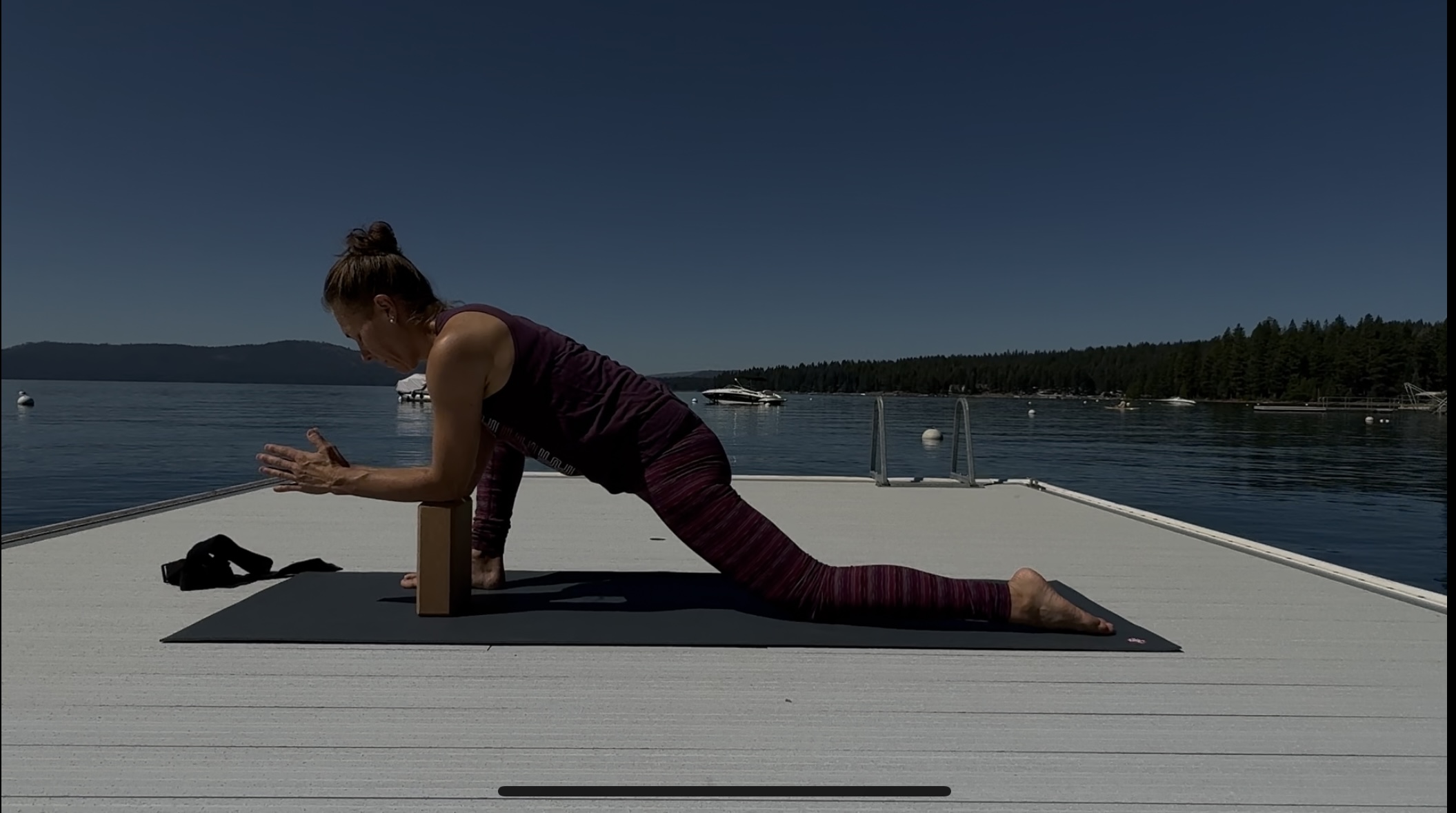 Swagtail Kym Coco yin yoga for golfers